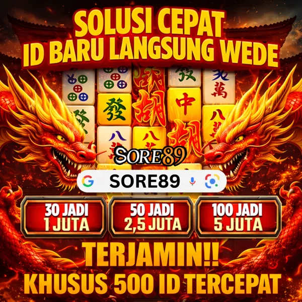 SORE89 Slot Anti Rungkad Indonesia